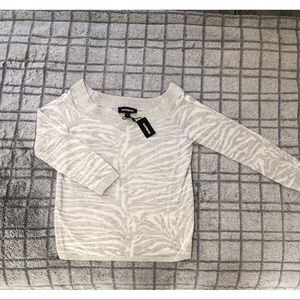 NWT Express Animal Print Top